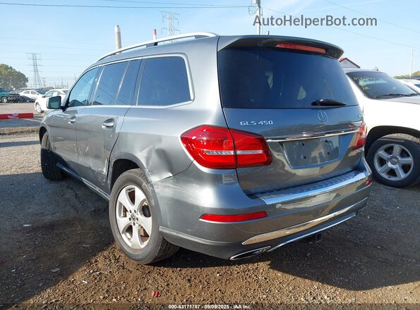 4JGDF6EEXJB136399 2018 MERCEDES-BENZ GLS 450 Серый Задняя левая четверть
