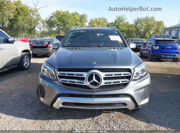 4JGDF6EEXJB136399 2018 MERCEDES-BENZ GLS 450 Серый Вид щитка приборов