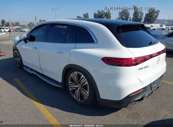 4JGDM2DB3PA005982 2023 MERCEDES-BENZ EQS 450+ SUV White Tył lewy