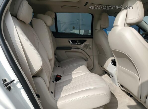 4JGDM2DBXPA029826 2023 MERCEDES-BENZ EQS White Rear interior view
