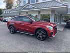 2016 Mercedes-benz Gle Coupe 450 4matic Red vin: 4JGED6EB2GA026395
