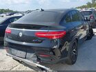 2017 Mercedes-benz Amg Gle 43 Coupe 4matic Черный vin: 4JGED6EB5HA076175