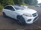 2017 Mercedes-benz Amg Gle 43 Coupe 4matic White vin: 4JGED6EB6HA060874