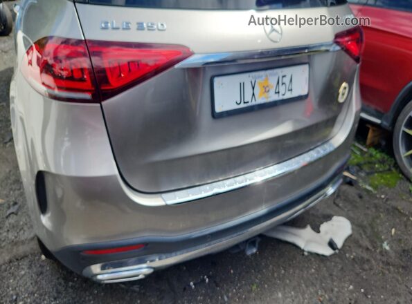 4JGFB4KB3MA542747 2021 MERCEDES-BENZ GLE Gray Вид ззаду