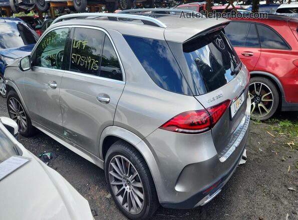 4JGFB4KB3MA542747 2021 MERCEDES-BENZ GLE Gray Задня ліва чверть
