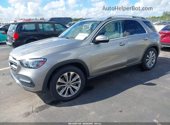 4JGFB4KBXLA099320 2020 MERCEDES-BENZ GLE 350 Серый Передняя левая четверть