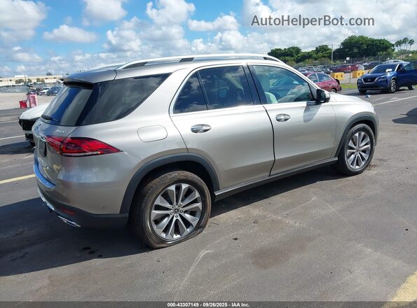 4JGFB4KBXLA099320 2020 MERCEDES-BENZ GLE 350 Серый Задняя правая четверть