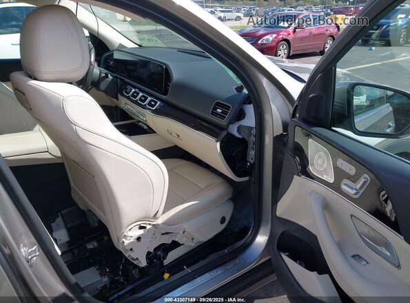 4JGFB4KBXLA099320 2020 MERCEDES-BENZ GLE 350 Серый Вид салона спереди