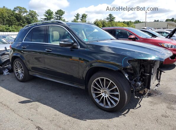 4JGFB5KB9MA529667 2021 MERCEDES-BENZ GLE Зеленый Передняя правая четверть