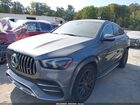 2021 Mercedes-benz Amg Gle 53 Coupe 4matic Серый vin: 4JGFD6BB6MA443510