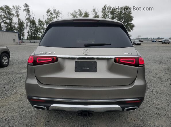 4JGFF5KE2LA128085 2020 MERCEDES-BENZ GLS Серебряный Вид сзади