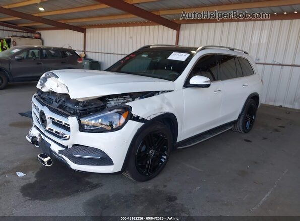 4JGFF5KE2LA128961 2020 MERCEDES-BENZ GLS 450 Белый Передняя левая четверть
