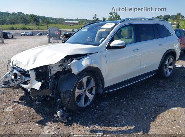 4JGFF5KE4NA748827 2022 MERCEDES-BENZ GLS 450 White Передня ліва чверть