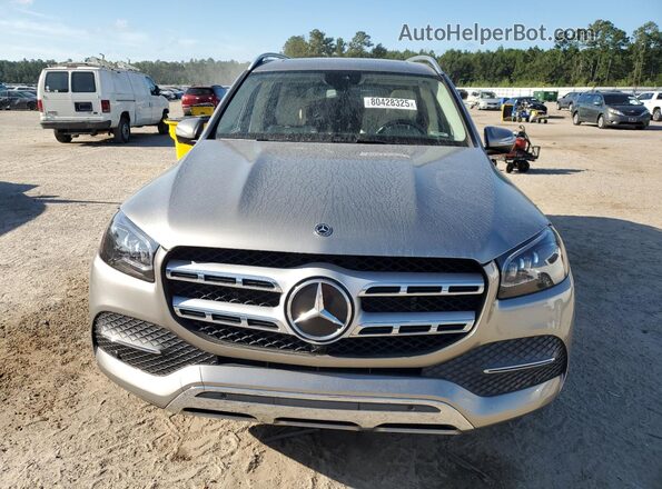 4JGFF5KE9MA420527 2021 MERCEDES-BENZ GLS Silver Front view