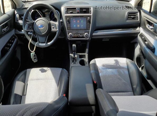 4S3BNAR67J3030751 2018 SUBARU LEGACY Black Vista del salpicadero