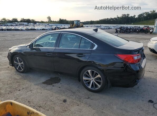 4S3BNEN62J3005625 2018 SUBARU LEGACY Black Tył lewy