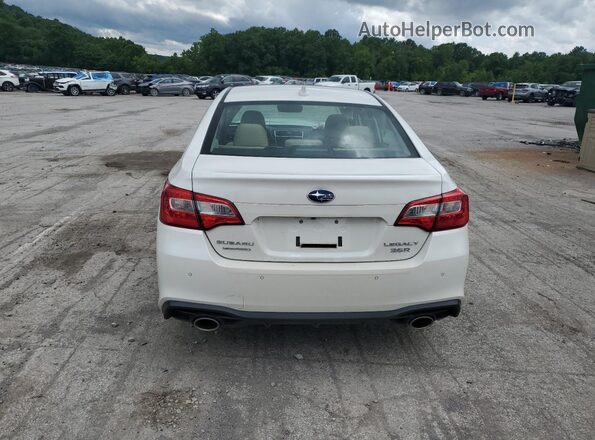 4S3BNEN64J3006906 2018 SUBARU LEGACY White Հետևի տեսք