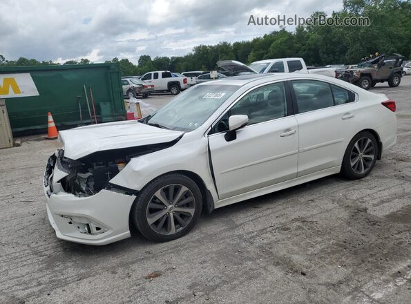 4S3BNEN64J3006906 2018 SUBARU LEGACY White Առջևի ձախ երեք քառորդ տեսարան