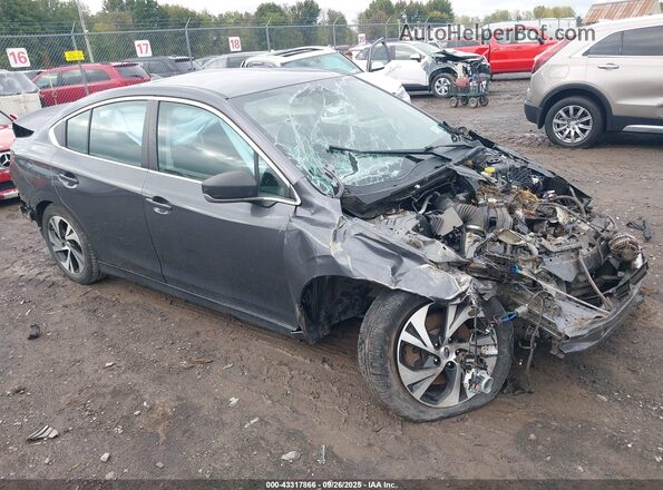 4S3BWAB60N3020527 2022 SUBARU LEGACY Серый Передняя правая четверть