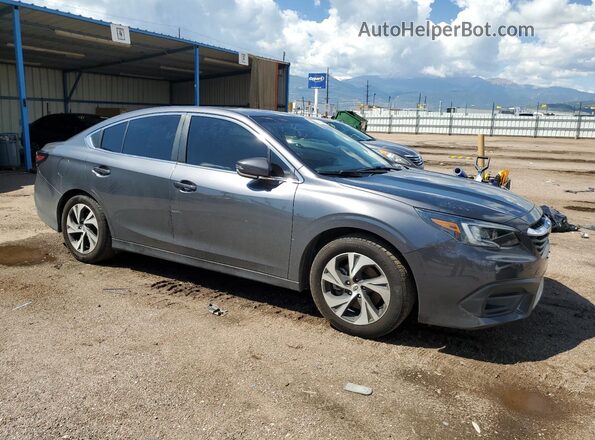 4S3BWAC66N3025438 2022 SUBARU LEGACY Серый Передняя правая четверть