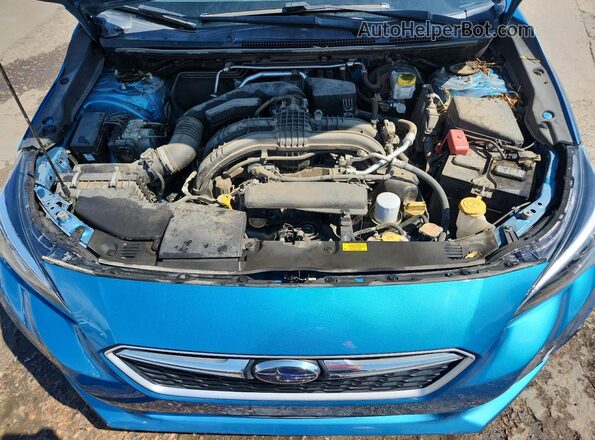 4S3GKAA60J3620140 2018 SUBARU IMPREZA Blue Vista interior trasera