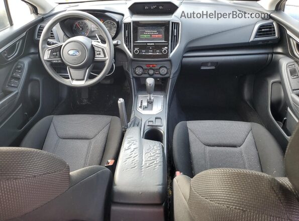 4S3GKAA65J3620473 2018 SUBARU IMPREZA Black Առջևի վահանակի տեսք