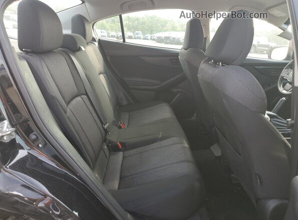 4S3GKAA65J3620473 2018 SUBARU IMPREZA Black Հետևի նստատեղերի տեսք