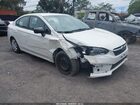 2020 Subaru Impreza Sedan White vin: 4S3GKAB66L3600959