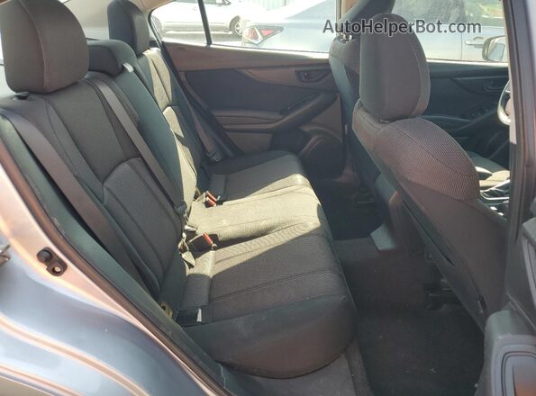 4S3GKAD67J3613682 2018 SUBARU IMPREZA Silver Вид задніх сидінь