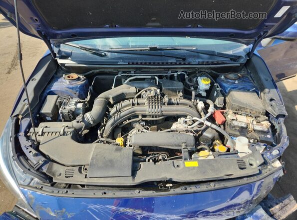 4S3GKAD69J3607561 2018 SUBARU IMPREZA Blue Սալոնի հետևի տեսք