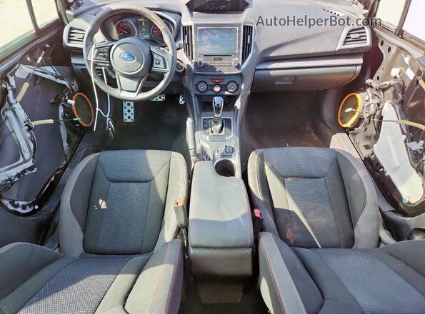 4S3GTAM60J3750637 2018 SUBARU IMPREZA Black Vista del salpicadero