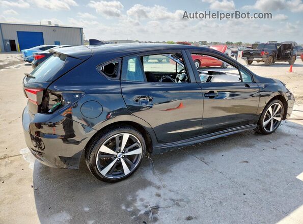 4S3GTAM60J3750637 2018 SUBARU IMPREZA Black Trasero derecho