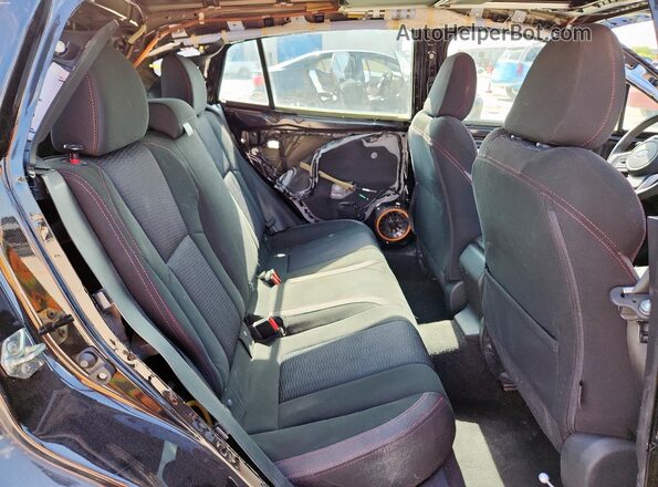 4S3GTAM60J3750637 2018 SUBARU IMPREZA Black Vista de los asientos traseros