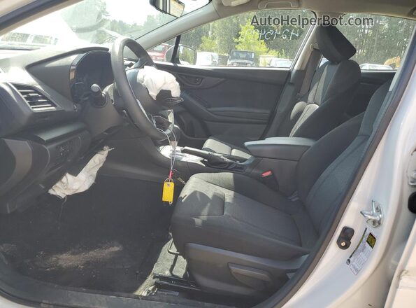 4S3GTAV61M3712322 2021 SUBARU IMPREZA White წინა პანელის ხედი