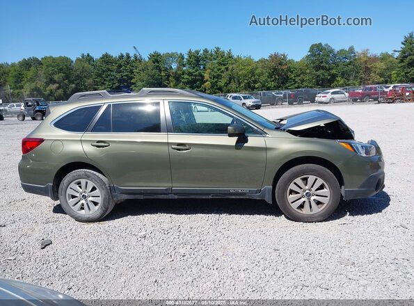 4S4BSACC8G3347000 2016 SUBARU OUTBACK Green Rear interior view