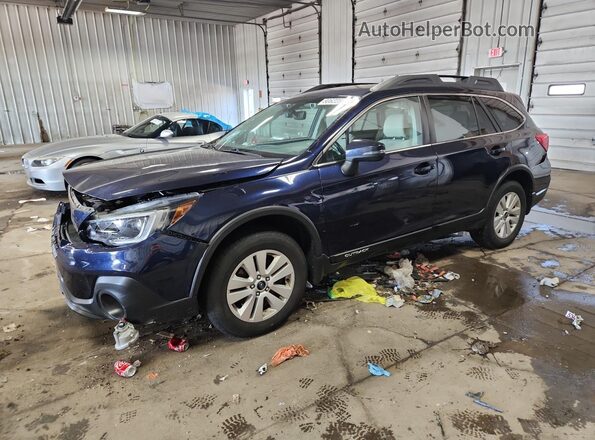 4S4BSAFC0J3216906 2018 SUBARU OUTBACK Blue Przód lewy