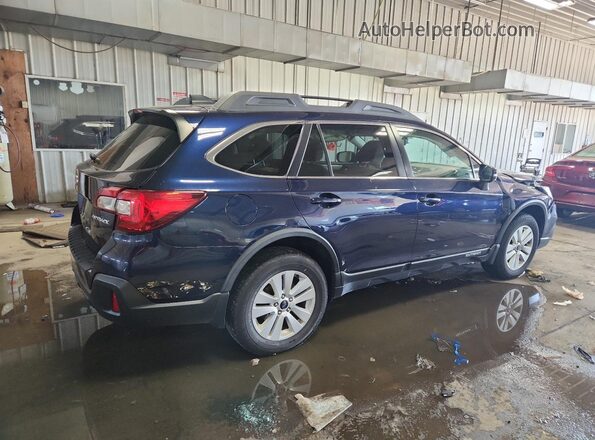 4S4BSAFC0J3216906 2018 SUBARU OUTBACK Blue Tył prawy