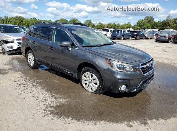 4S4BSAFC0J3385517 2018 SUBARU OUTBACK Gray Delantero derecho