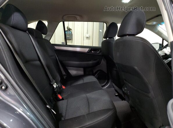 4S4BSAFC2J3211111 2018 SUBARU OUTBACK Charcoal Rear interior view