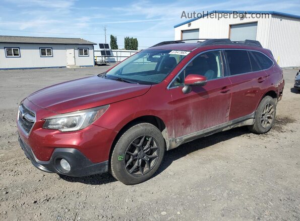 4S4BSAFC4J3321884 2018 SUBARU OUTBACK Maroon Przód lewy