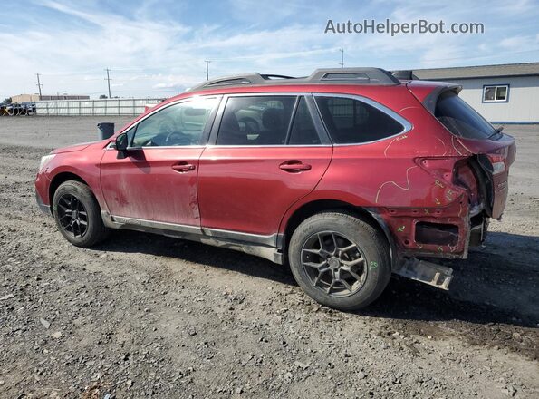 4S4BSAFC4J3321884 2018 SUBARU OUTBACK Maroon Tył lewy
