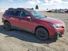 2018 Subaru Outback 2.5i Premium Maroon vin: 4S4BSAFC4J3321884