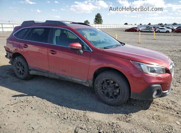 4S4BSAFC4J3321884 2018 SUBARU OUTBACK Maroon Przód prawy