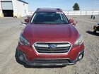 2018 Subaru Outback 2.5i Premium Maroon vin: 4S4BSAFC4J3321884