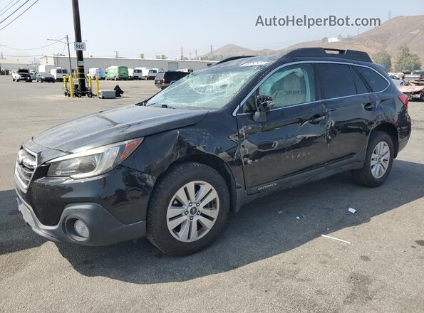 4S4BSAFC4J3323036 2018 SUBARU OUTBACK Black Front left