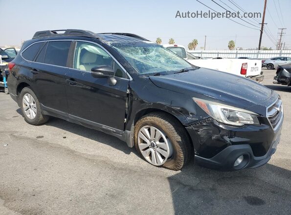 4S4BSAFC4J3323036 2018 SUBARU OUTBACK Black Front right