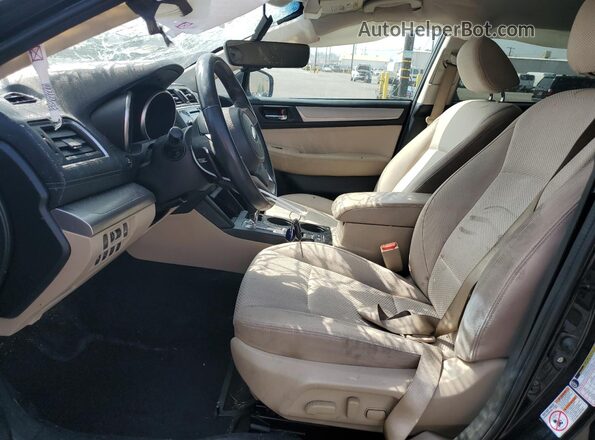 4S4BSAFC4J3323036 2018 SUBARU OUTBACK Black Front interior view