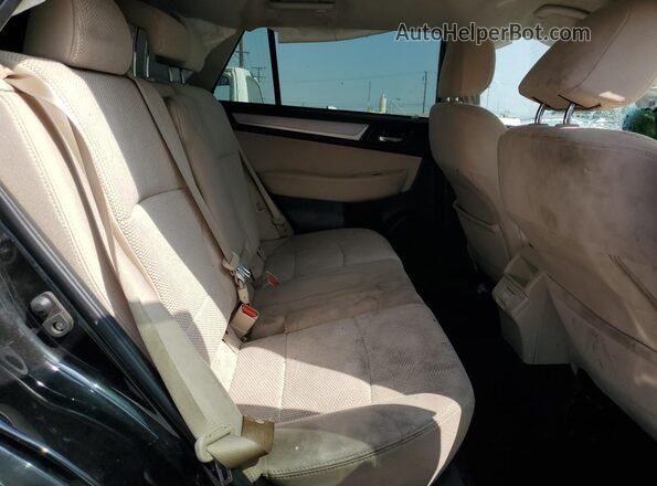 4S4BSAFC4J3323036 2018 SUBARU OUTBACK Black Rear interior view