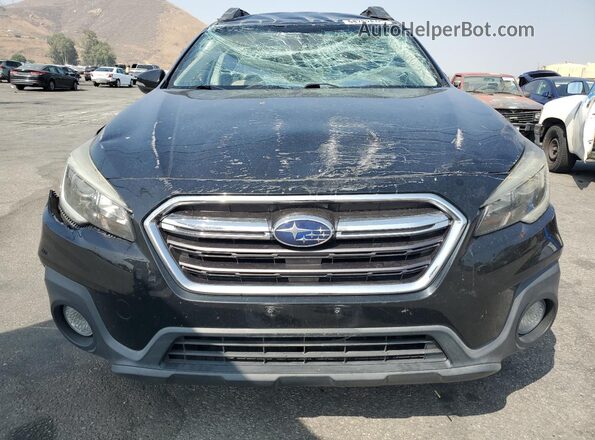 4S4BSAFC4J3323036 2018 SUBARU OUTBACK Black Front view