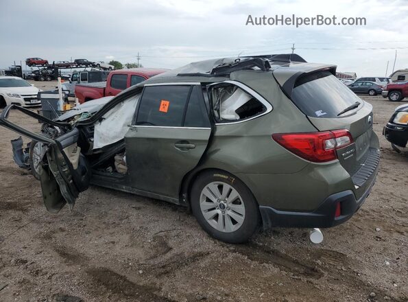 4S4BSAFC4J3356604 2018 SUBARU OUTBACK Green Rear left